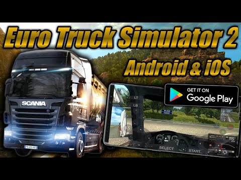 How To Play Euro Truck Simulator 2 ETS 2 Android & iOS Download Tutorial.
