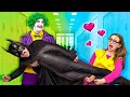 If My Crush Was a SUPERHERO - Weirdos at School! My Boyfriend vs JOKER | Funny Story by La La Life