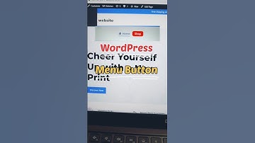 How To Add Button In WordPress Menu |  Add Button in WordPress Menu #shorts #wordpress #viral