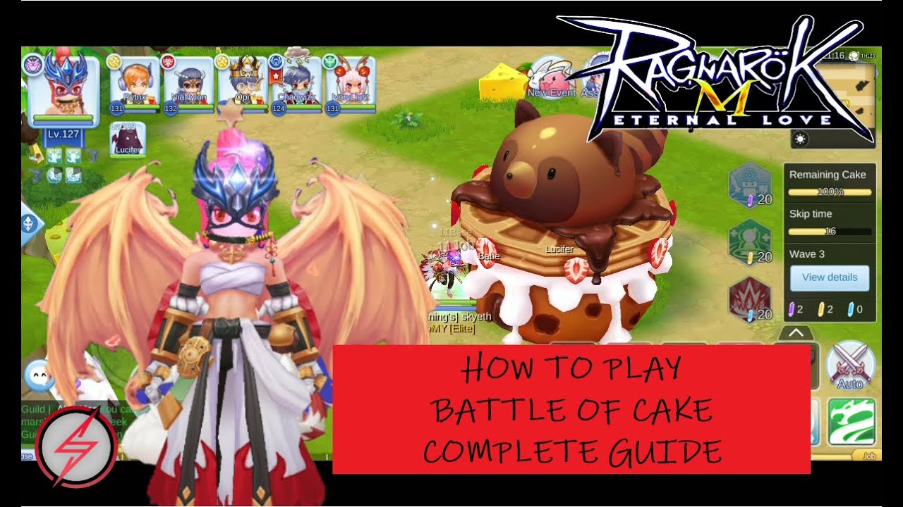 Miu Cake Ragnarok Ragnarok M Eternal Love | HOW TO Battle of Cake | Complete guide to ...