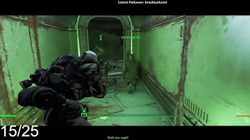 KILLING THE COURSER 1/2! Part 11! Fallout 4!