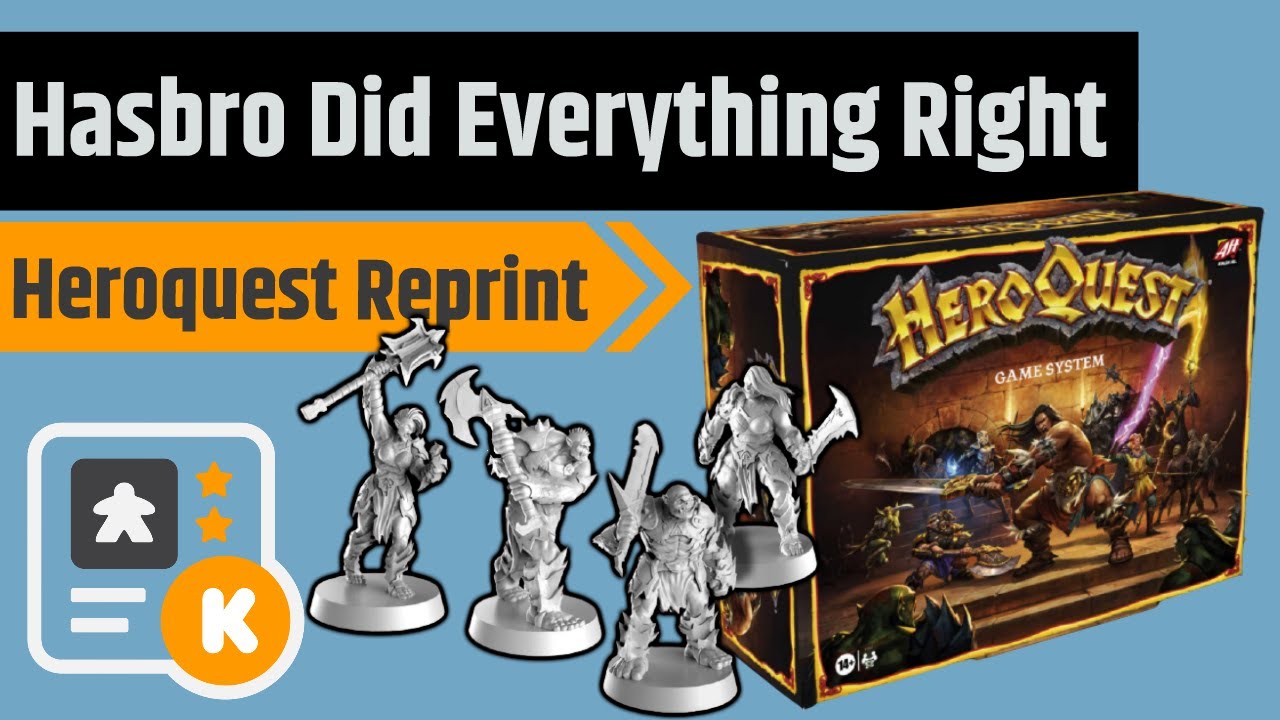 Heroquest - Why Hasbro Did Everything Right