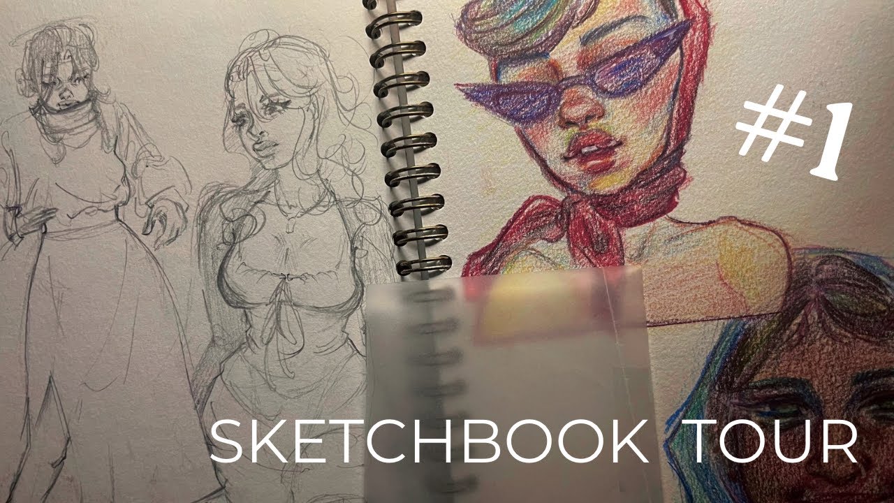 SKETCHBOOK TOUR // My First Youtube Video! - YouTube