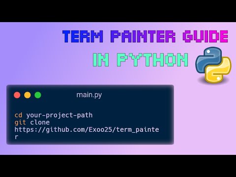Term Painter Python Library Guide #python 