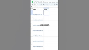 How to make QR codes in Google Sheets 😉#googlesheets #spreadsheets #excel