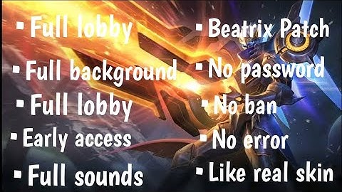 Granger Starfall Knight Legend skin script | Early access | No password | UnknownPH