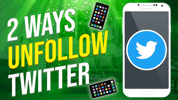 How To Unfollow On Twitter!