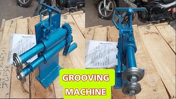 Sheet Grooving Machine | Insulation Grooving Machine | Groove Machine