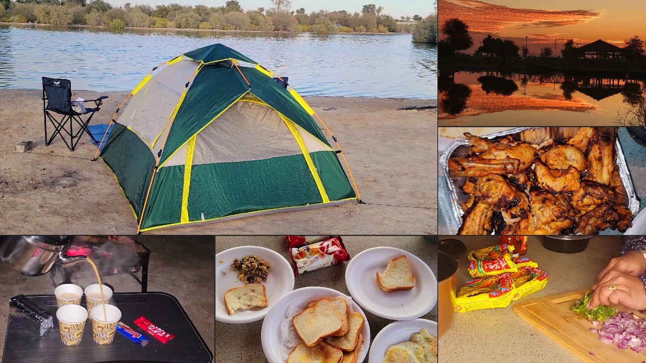 Overnight Camping in UAE | Al Wathba Lake | Glamping with BBQ , Desert , Lake , Nature , Food & Fun