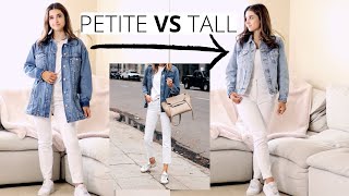 PETITE Body Type Recreating TALL Girl Outfits From Pinterest *Petite Style Tips*