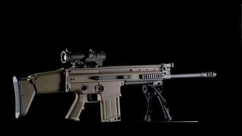 FNH SCAR 17S 360 WITH GEISSELE SUPER SCAR TRIGGER & ELCAN 1-4X