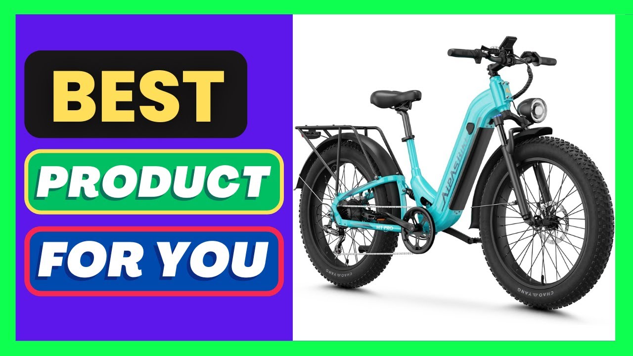 Aipas M1 Pro Electric Bike, 1800W Peak Motor Electric Bike