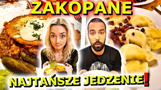 Sprawdzamy NAJWYŻEJ OCENIANY Bar Mleczny W ZAKOPANEM! | Ile KOSZTUJE OBIAD? | GDZIE ZJEŚĆ TANIO!