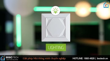 LOXONE Touch Công tắc cảm ứng đa điểm độc nhất vô nhị trên thế giới | BSC TECH Smart Home Solutions