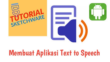 Tutorial Sketchware || Aplikasi Android .apk || Contoh Membuat Aplikasi Text to Speech