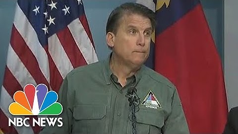 Gov. McCrory: North Carolina’s Hurricane Death Toll Has Risen To 10 | NBC News