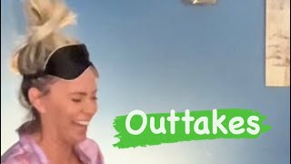 Hilarious outtakes/ bloopers.