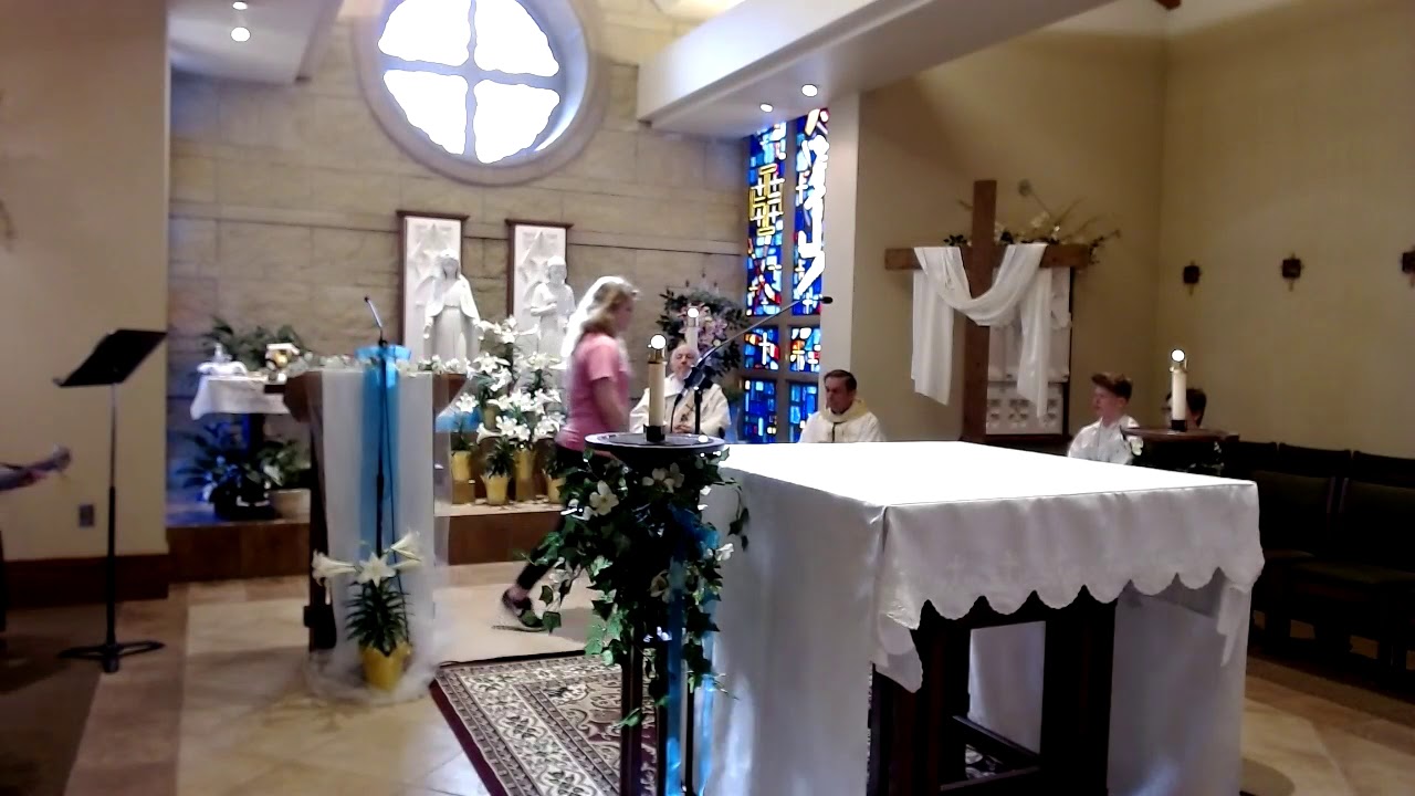 Divine Mercy Sunday Mass. April 18, 2020. St. John Vianney Catholic