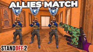 3 Cheaters In 1 Game 😨 Full Allies Match Gameplay In Standoff 2