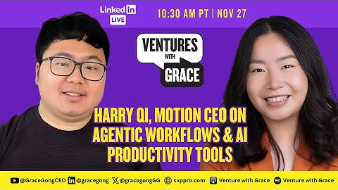Harry Qi, Motion CEO on Agentic Workflows & AI Productivity Tools