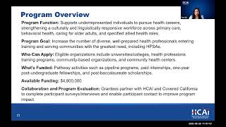 HCAI Webinar | Health Professions Pathways Program: Population Health Investment (HPPP-PopHI)