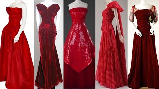 100 RED Dresses ~ One For Every Year In The 1900s | Cultured Elegance