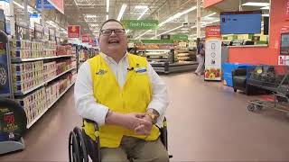 Singing Walmart greeter brings tears to shoppers in Chardon