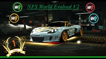 NFS World Evolved V2 Time Attack Series #12 "Riverfront & Green" Carrera GT (Part 1)