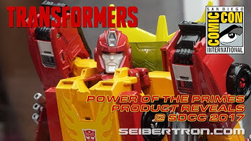 Transformers Power of the Primes product reveals at SDCC 2017