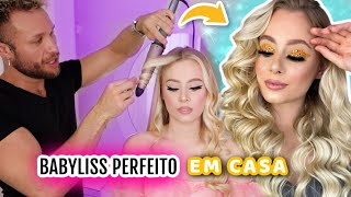 COMO FAZER BABYLISS PERFEITO em casa com JOSIAS AZEVEDO