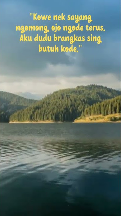 Kata-Kata Quotes Lucu dalam Bahasa Jawa, Bijak dan Bikin Ketawa Ngakak #shorts #youtubeshortsviral