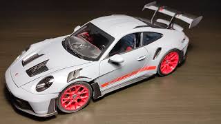 1:18 Norev Porsche 911 Gt3 RS 992 Diecast Model Car Review