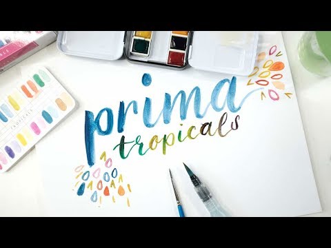 Prima Tropical Watercolor
