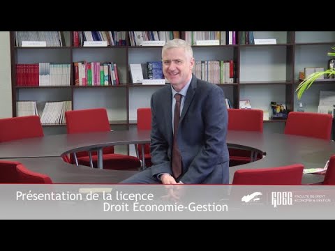 La licence Droit Économie-Gestion 1/2