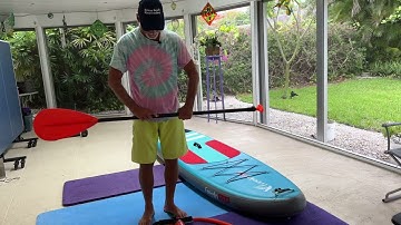 How to assemble your FreeinSUP Paddle for Inflatable Paddleboard
