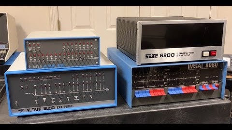 A Glass Teletype for Early Microcomputers