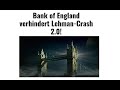 Bank of England verhindert Lehman-Crash 2.0! Videoausblick