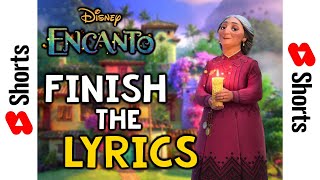 Disney's Encanto  Finish The Lyrics #6 Dos Oruguitas #Shorts