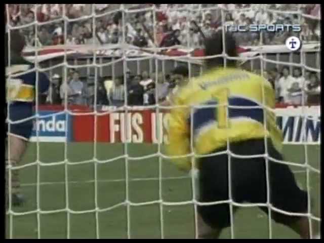 River Plate-Boca Juniors 1 a 2 del 25 ottobre 1997: L'ULTIMA PARTITA DI MARADONA (primo tempo)