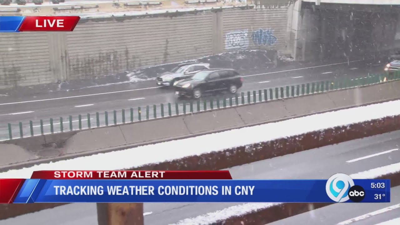 A check on road conditions Wednesday evening - YouTube