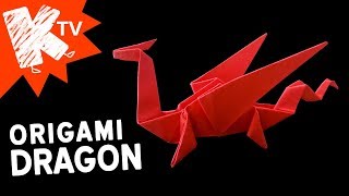 Origami Dragon  facile