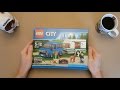 Lego Van and Caravan Speed Build