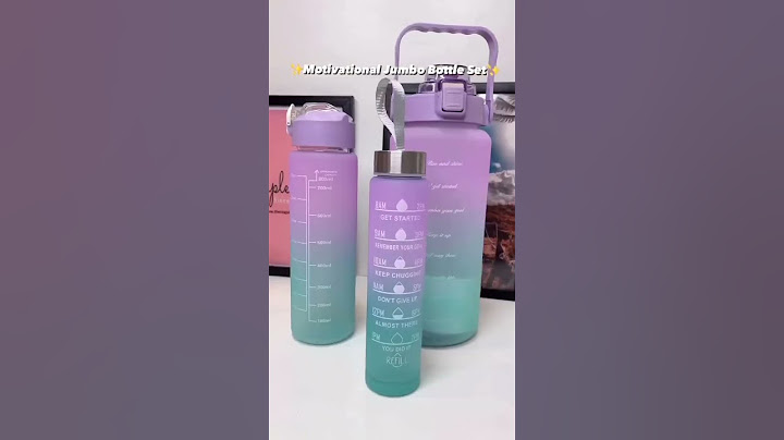 motivational water bottle 3 sets dm for insta @premium_collection03