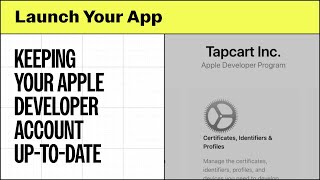 Keeping Your Apple Developer Account Up To Date