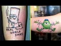 Cartoon Tattoos For A Sweet Hit Of Nostalgia