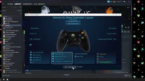 Among Us controller config STEAM