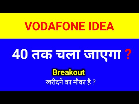 Vodafone Idea share 💥 40 चला जाएगा ? 🔴 Vodafone Idea share latest news 