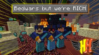 Bedwars but were RICH!!!