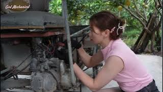 Genius Girl Challenge: Restore and revive a car (HONDA) after many years of disuse.