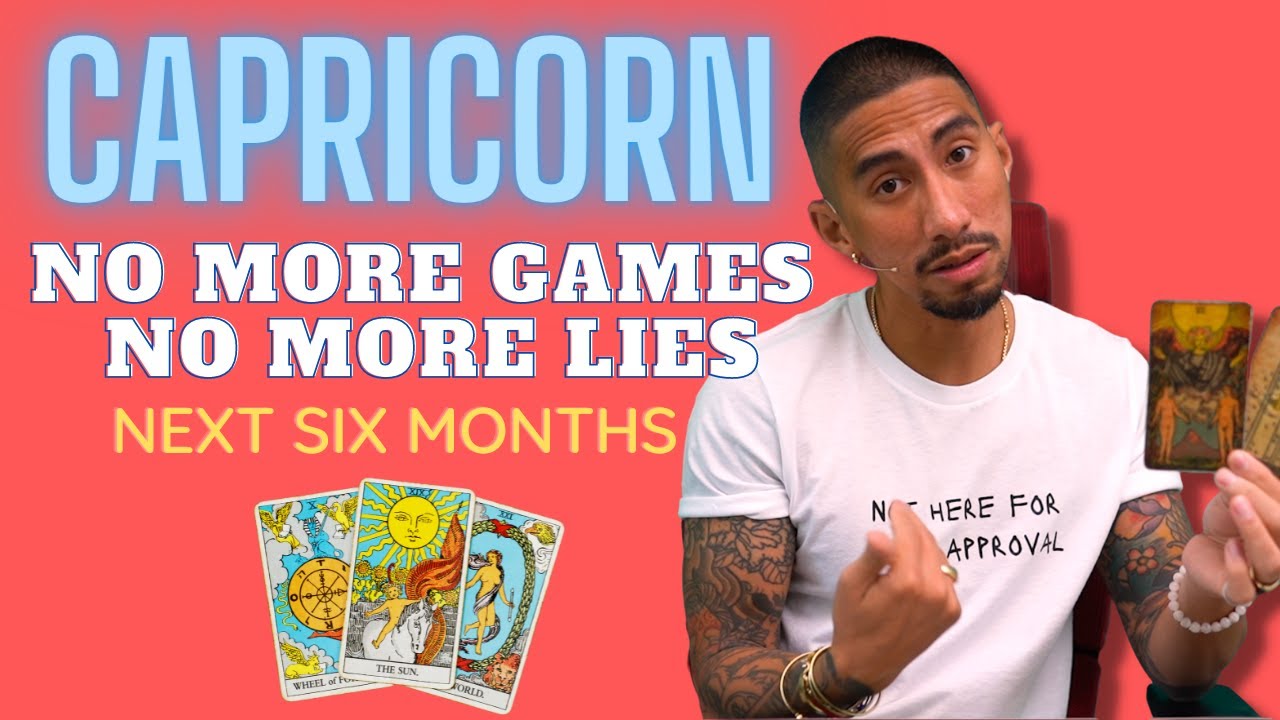 CAPRICORN | NO MORE GAMES NO MORE LIES | JULY NEXT 6  MONTHS TAROT READING